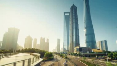 Hiper hata, Şangay yolu Lujiazui finans merkezi, Çin