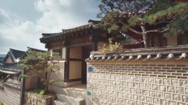 Güney Kore, Seul 'deki Bukchon Hanok Köyü