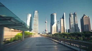 Hiper hata, Pudong finans bölgesi Şangay, Çin