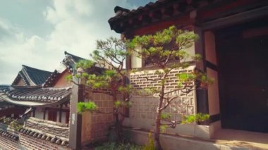 Güney Kore, Seul 'deki Bukchon Hanok Köyü