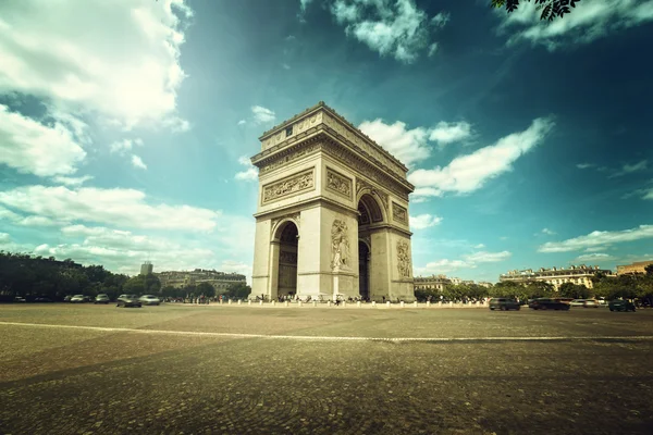 Arc de triumph, Paříž — Stock fotografie