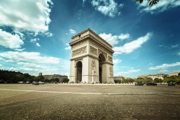 Arc de triumph, Paříž — Stock fotografie
