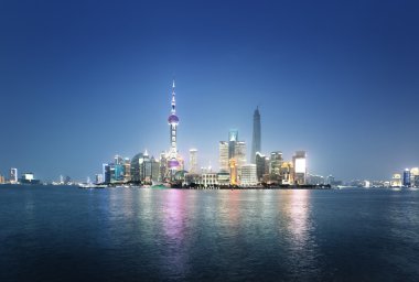 Geceleri, Çin shanghai