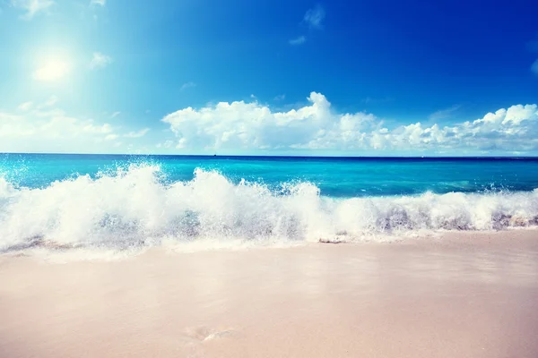 Sand of beach caribbean sea — Stock Photo, Image