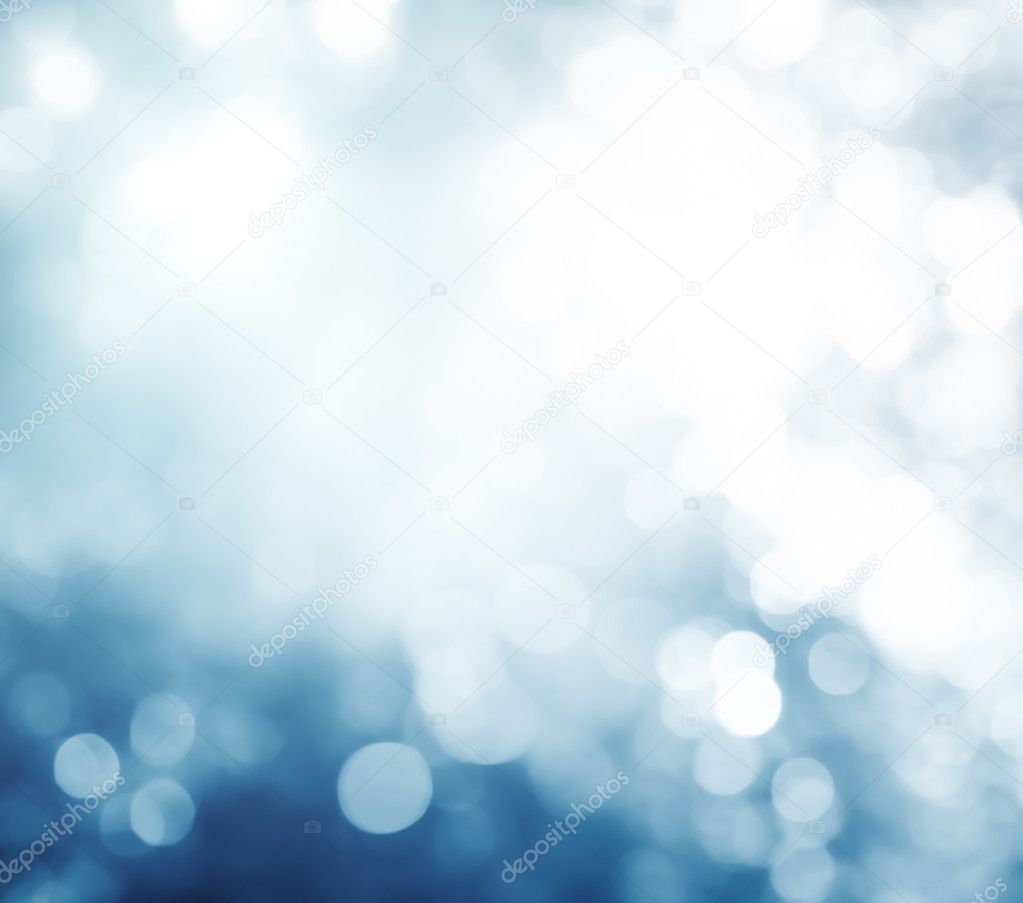 Abstract Winter bokeh