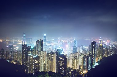 Victoria'nın en yüksek Hong Kong Adası