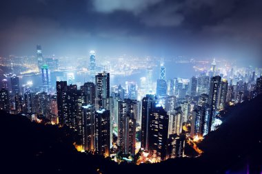 Victoria'nın en yüksek Hong Kong Adası