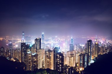 Victoria'nın en yüksek Hong Kong Adası
