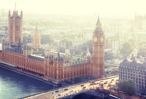 Лондон - Вестминстерский дворец, Великобритания — стоковое фото
