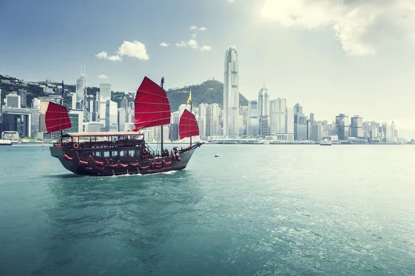 Hong Kong harbour — Stockfoto