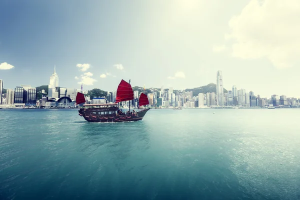 Hafen von Hongkong — Stockfoto