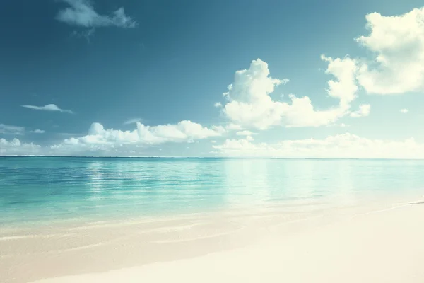 Sand and Caribbean sea — Stock Photo, Image