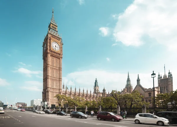 Big Ben w Londynie, Wielka Brytania — Zdjęcie stockowe