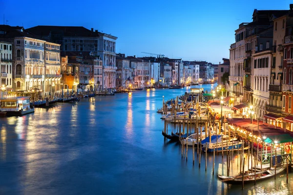 Grand Canal in sunset time, Venice, Italy Stock Photo