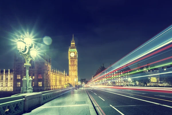 Big Ben z Westminster Bridge, Londýn — Stock fotografie