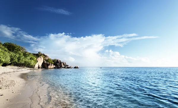 Anse Source d'Argent beach, La Digue island, Seyshelles — Stock Photo, Image