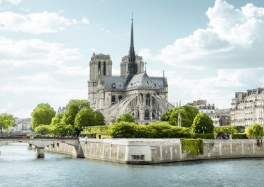 Notre Dame de Paris, France clipart