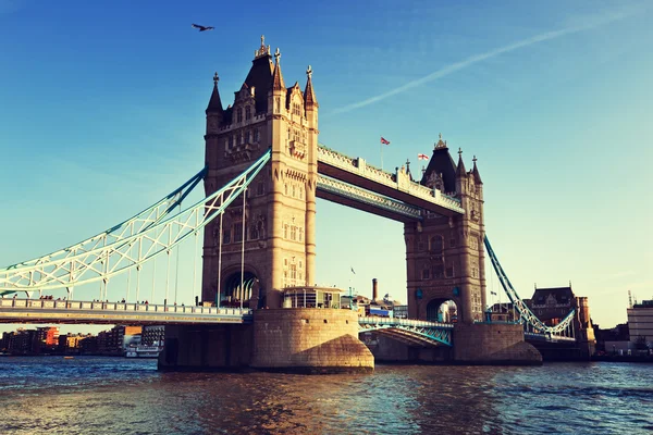 Tower Bridge in Londen, Verenigd Koninkrijk — Stockfoto