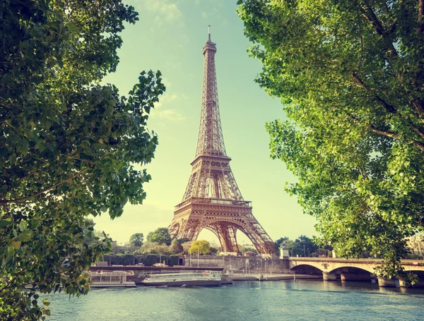 Torre Eiffel, Paris. França — Fotografia de Stock