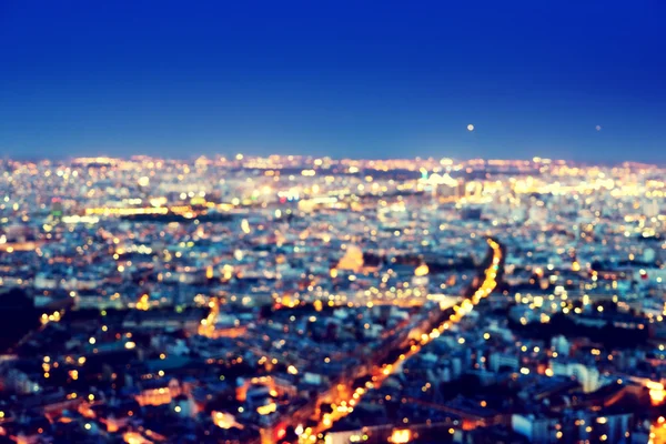 Bokeh a Parigi, Francia , — Foto Stock