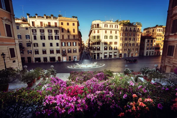 스페인 계단, 로마, 이탈리아 — 스톡 사진