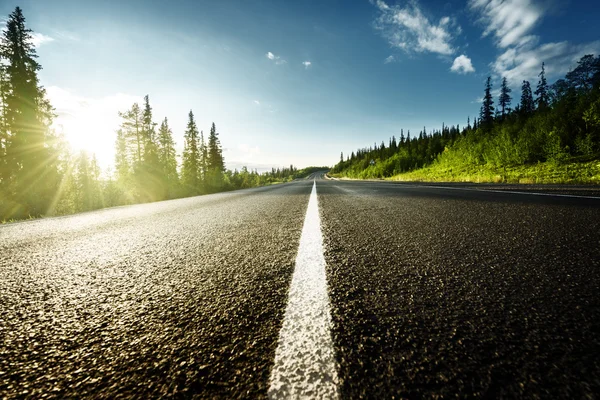 Road in mountains — Stock Photo, Image