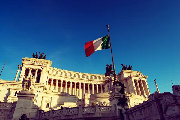 Monumentti Vittorio Emanuele II, Rooma, Italia — kuvapankkivalokuva