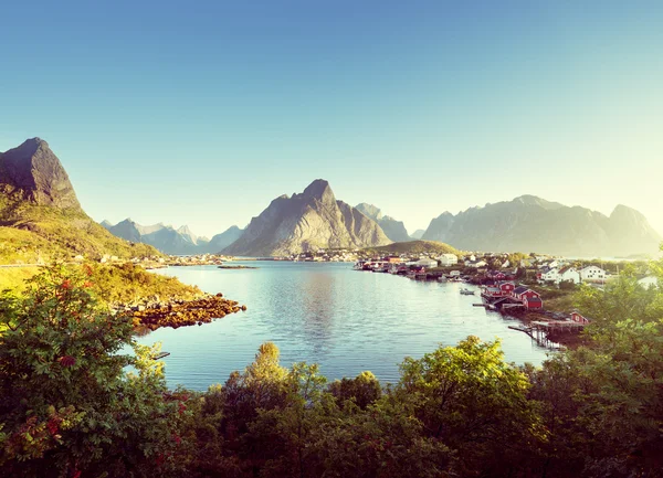 Reine Village, Lofoten Islands, Norway — Stock Photo, Image