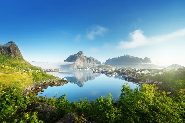 Reine Village, Lofoten Islands, Νορβηγία — Φωτογραφία Αρχείου