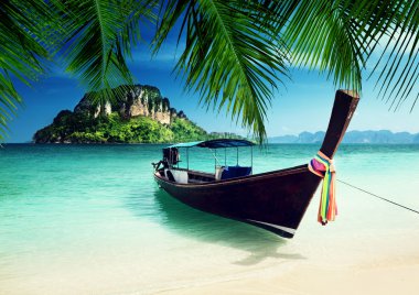 uzun tekne ve poda Island, Tayland