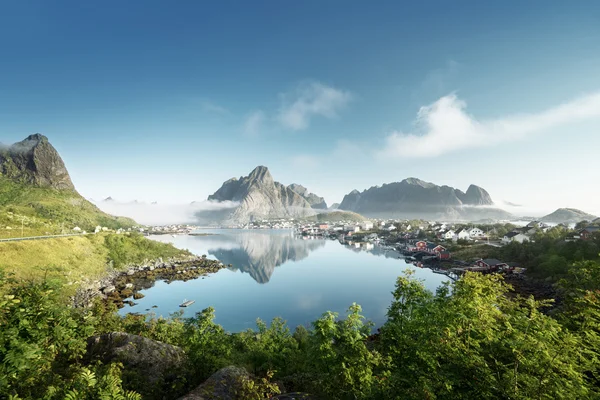 Reine Village, Lofoten Islands, Norway — Stock Photo, Image