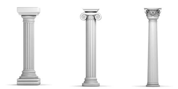 그리스의 기둥들 — 스톡 사진
