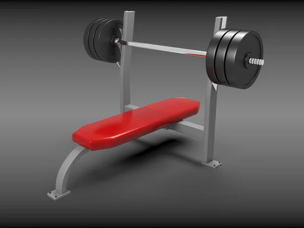 Bench press — Stock fotografie