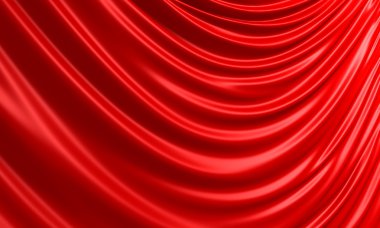 Kırmızı soyut kumaş