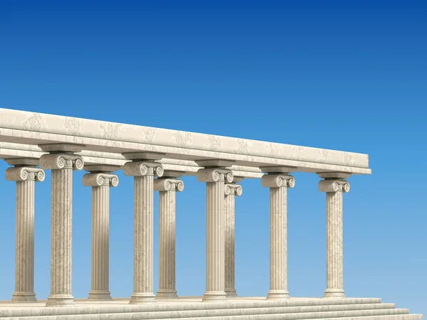 Klasszikus görög épület — Stock Fotó