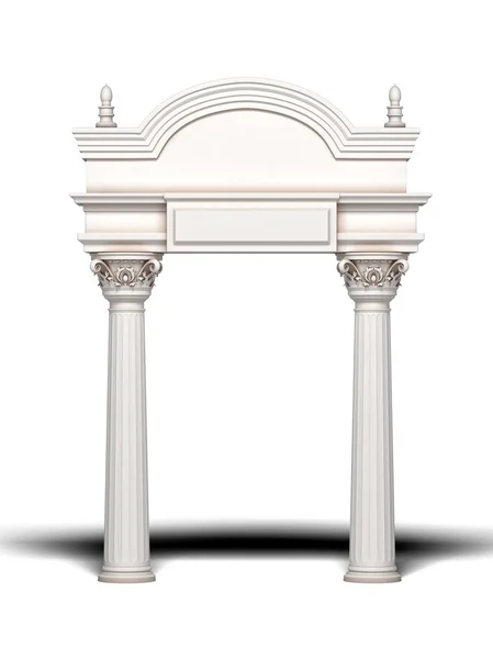 Arco de columna clásico — Foto de Stock