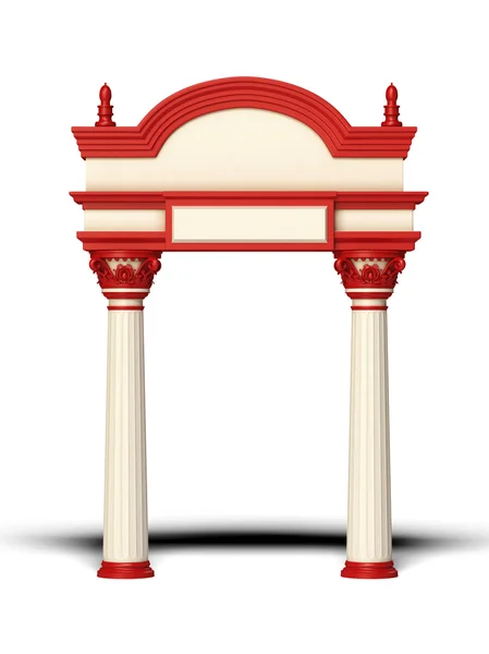 Classic Column Arch. — Stock Photo, Image