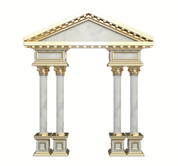 Classic Corinthian Column Arch. — Stock Photo, Image