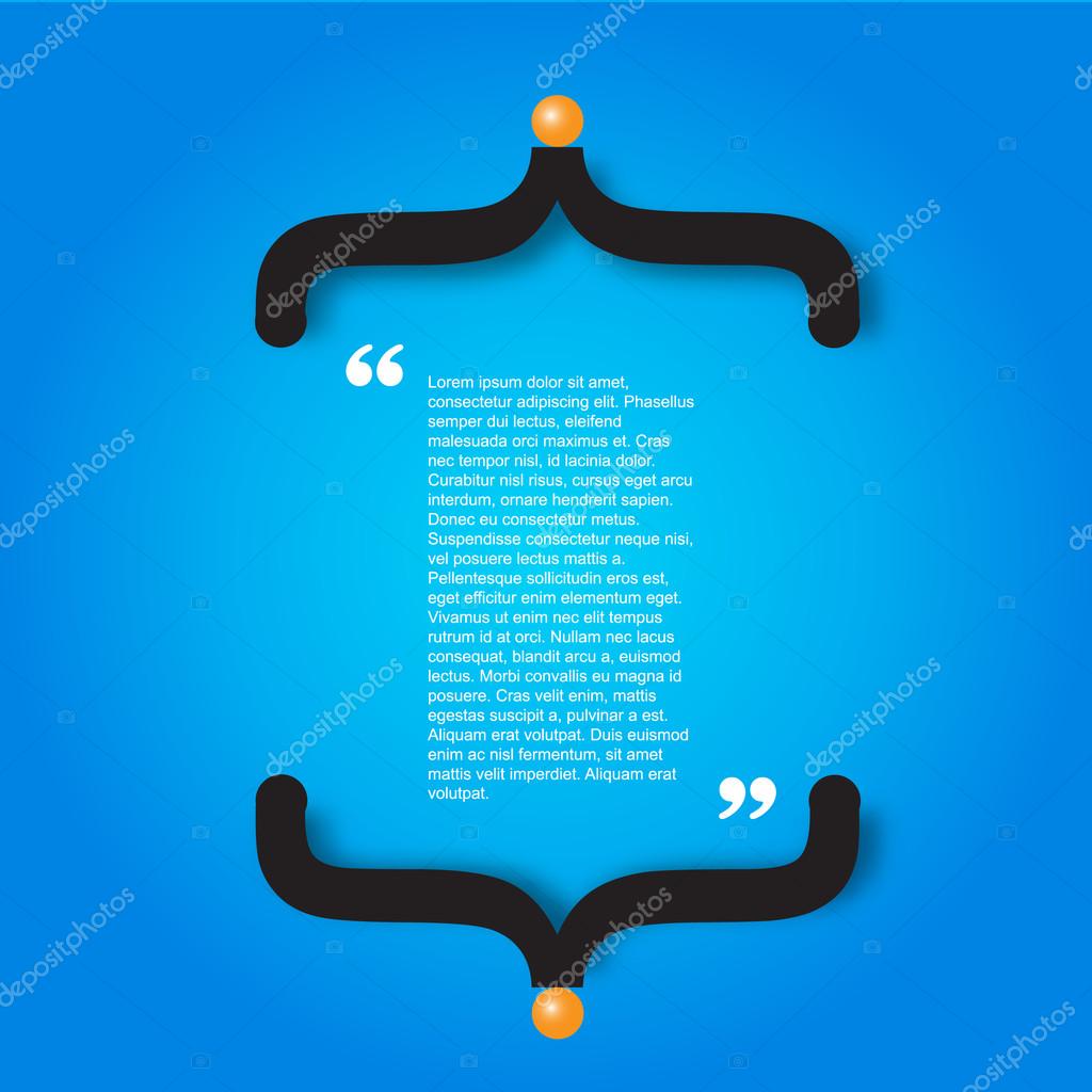Quote Citation Creative Typographical Template Stock Vector Image By C Kednert Quote Citation Creative Typographical Template Stock Vector Image By C Kednert