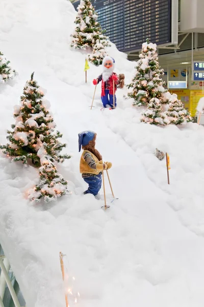 MUNICH, GERMANY - DECEMBER 24, 2009:: Christmas decorations at — Stock Photo, Image