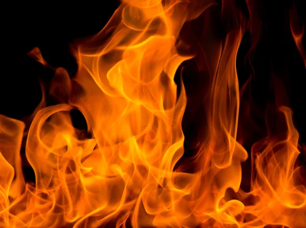 Blaze fire flame texture background — Stock Photo, Image