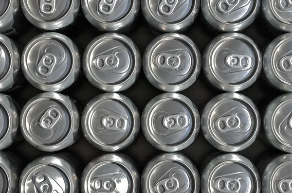 알루미늄 음료 캔 — 스톡 사진