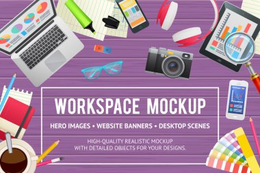 Eğitim, eğitim, iş, web tasarım için düz kavramı şablon