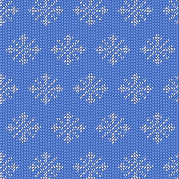 冬季针织卡和模板 — 图库矢量图片