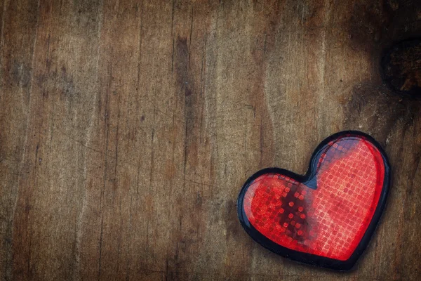 Cuore grungy di San Valentino — Foto Stock