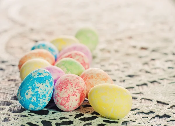 Páscoa decoração ovos — Fotografia de Stock