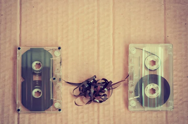 Çift ses kasetleri — Stok fotoğraf
