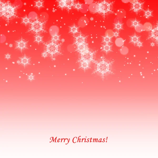 Beautiful red Christmas background — Stock Photo, Image