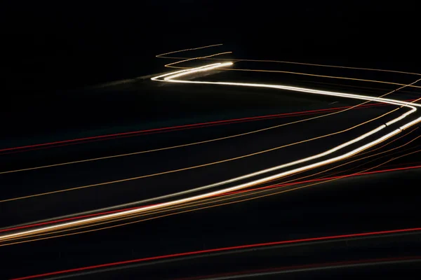 Světla na autě se otáčejí — Stock fotografie