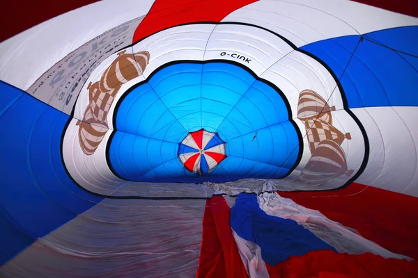 Innere des Heißluftballons — Stockfoto